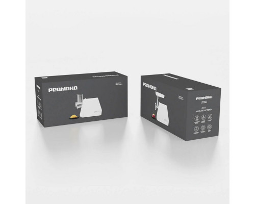Мясорубка REDMOND RMG-1216-8 белый/серебристый Мясорубка REDMOND RMG-1216-8 белый/серебристый