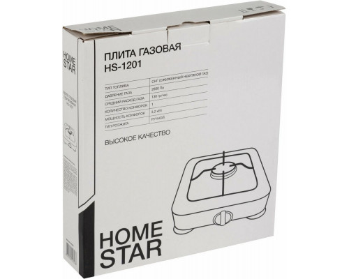 Настольная плита HOMESTAR HS-1201 черный Настольная плита HOMESTAR HS-1201 черный