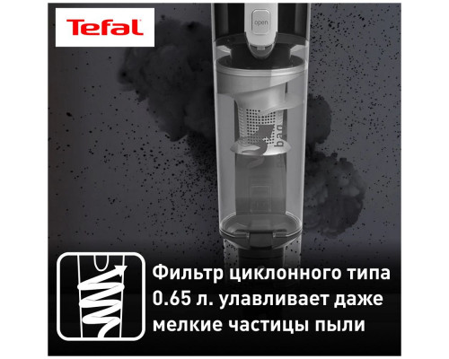 Вертикальный пылесос TEFAL TY6545RH черный Вертикальный пылесос TEFAL TY6545RH черный