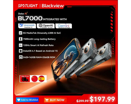 Смартфон Blackview BL7000 8/256Gb BLACK Смартфон Blackview BL7000 8/256Gb BLACK