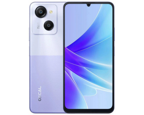 Смартфон OSCAL Modern 8 8/256Gb фиолетовый Смартфон OSCAL Modern 8 8/256Gb фиолетовый