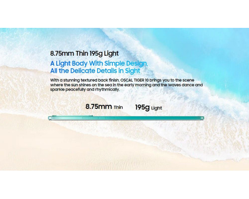 Смартфон OSCAL Tiger 10 8/256Gb голубой Смартфон OSCAL Tiger 10 8/256Gb голубой