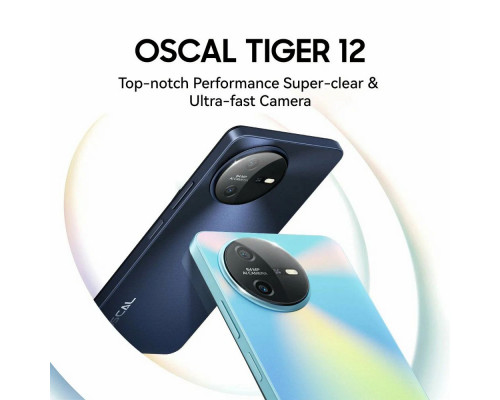 Смартфон OSCAL Tiger 12 8/128Gb голубой Смартфон OSCAL Tiger 12 8/128Gb голубой