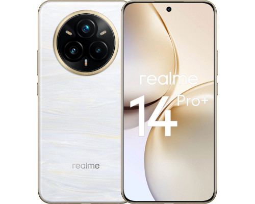 Смартфон Realme 14 Pro+ 8/256Gb белый Смартфон Realme 14 Pro+ 8/256Gb белый