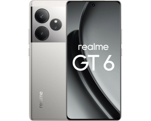 Смартфон Realme GT6 5G 12/256Gb серебристый Смартфон Realme GT6 5G 12/256Gb серебристый