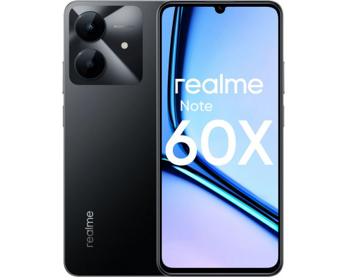 Смартфон Realme Note 60х 4/128Gb черный Смартфон Realme Note 60х 4/128Gb черный