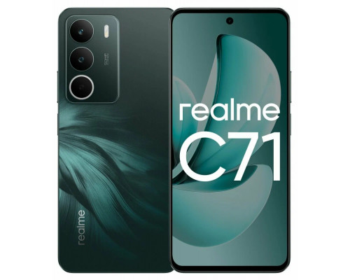 Смартфон Realme C71 8/256Gb зеленый Смартфон Realme C71 8/256Gb зеленый