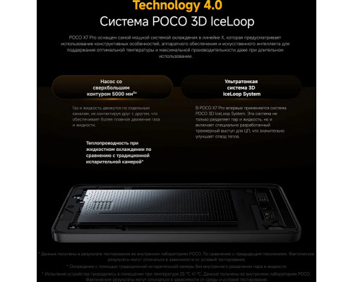 Смартфон POCO X7 Pro 5G 8/256Gb желтый Смартфон POCO X7 Pro 5G 8/256Gb желтый