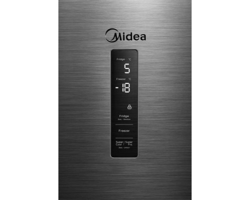 Холодильник MIDEA MDRB473MGF46OM серебр. Холодильник MIDEA MDRB473MGF46OM серебр.