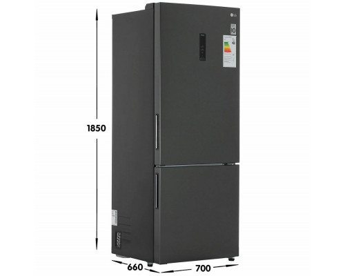 Холодильник LG GC-B569PBCM черный матовый Холодильник LG GC-B569PBCM черный матовый