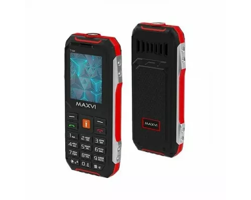 Мобильный телефон Maxvi T100 red
