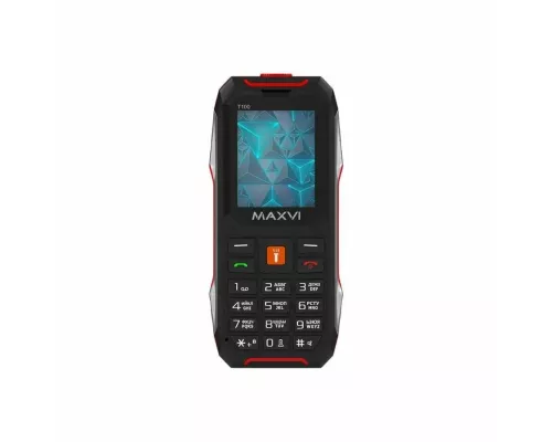 Мобильный телефон Maxvi T100 red