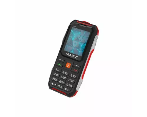 Мобильный телефон Maxvi T100 red