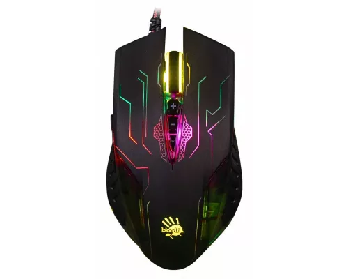 Мышь A4Tech Bloody Q51 черный/рисунок