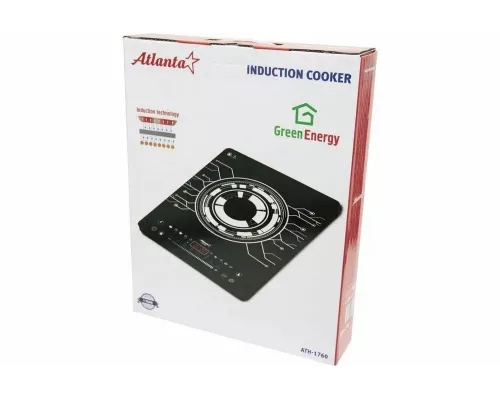 Настольная плита ATLANTA ATH-1760 черный