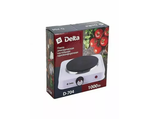 Настольная плита DELTA D-704 белый