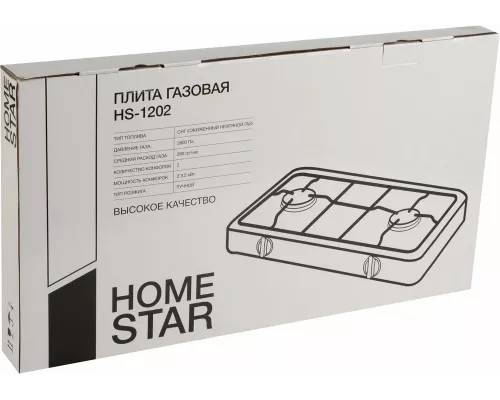 Настольная плита HOMESTAR HS-1202 черный