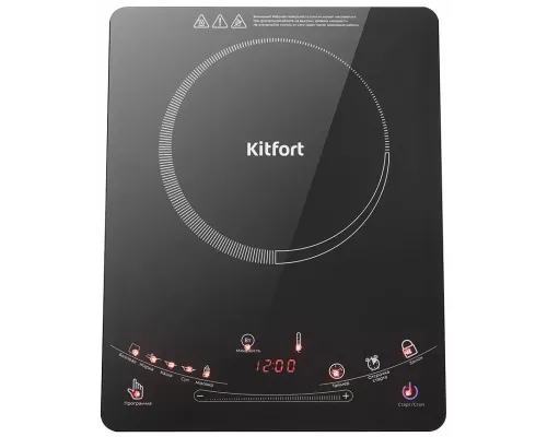 Настольная плита KITFORT КТ-106 черный