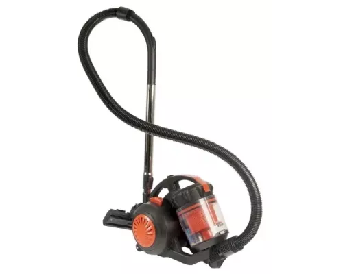 Пылесос MYSTERY MVC-1124 черный/оранжевый