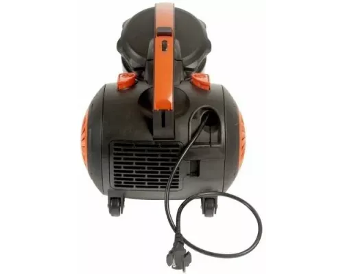 Пылесос MYSTERY MVC-1124 черный/оранжевый