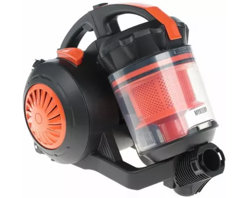 Пылесос MYSTERY MVC-1124 черный/оранжевый