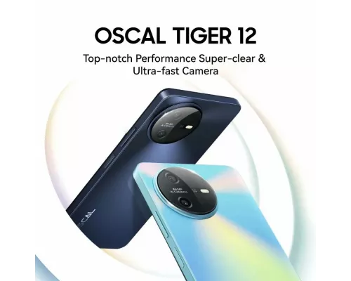 Смартфон OSCAL Tiger 12 8/128Gb голубой