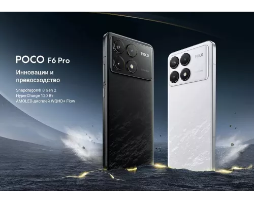 Смартфон POCO F6 Pro 12/256Gb белый