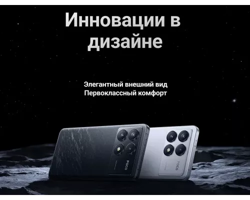 Смартфон POCO F6 Pro 12/256Gb черный