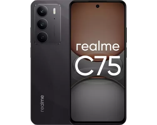 Смартфон Realme C75 8/256Gb черный