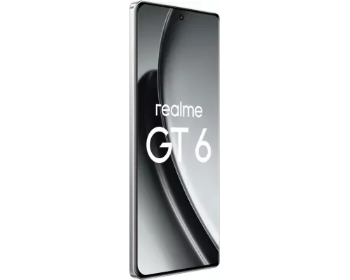 Смартфон Realme GT6 5G 12/256Gb серебристый
