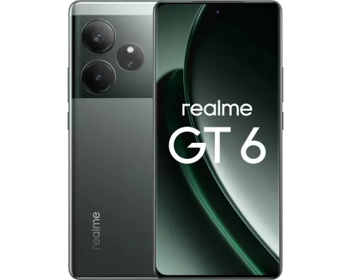 Смартфон Realme GT6 5G 16/512Gb зеленый туман