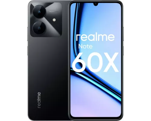 Смартфон Realme Note 60х 4/128Gb черный