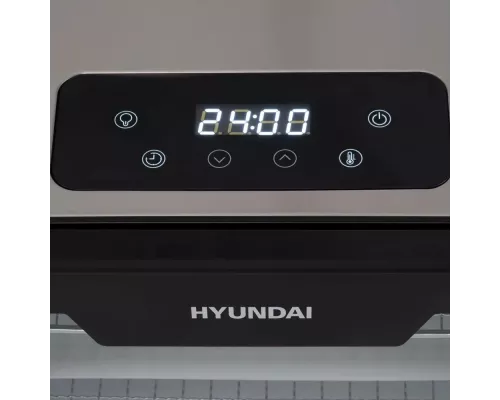 Сушка для овощей и фруктов Hyundai HYFD-8802 серебристый