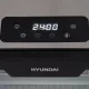 Сушка для овощей и фруктов Hyundai HYFD-8802 серебристый