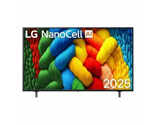 Телевизор LG 50NANO81A6A.ARUG черный графит