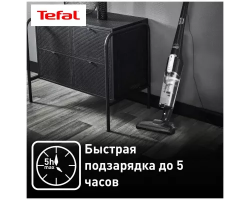 Вертикальный пылесос TEFAL TY6545RH черный