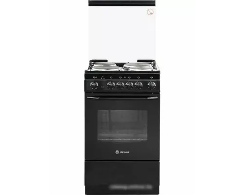 Кухонная плита De Luxe 5004.10э (КР) белый эмаль