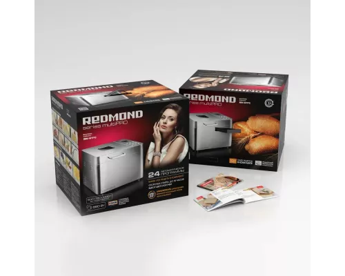 Хлебопечь REDMOND RBM-M1910 серебристый
