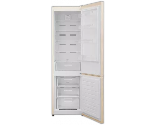 Холодильник VESTEL BF 389 NFBRBG бежевый мрамор