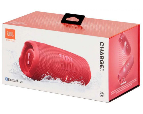 Портативная колонка JBL Charge 5 красный Портативная колонка JBL Charge 5 красный