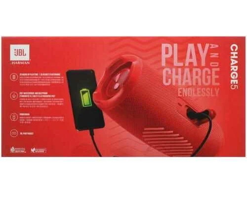 Портативная колонка JBL Charge 5 красный Портативная колонка JBL Charge 5 красный