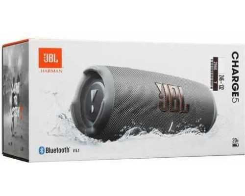 Портативная колонка JBL Charge 5 серый Портативная колонка JBL Charge 5 серый