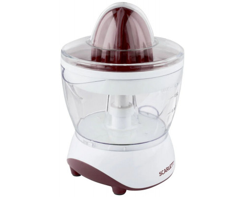 Соковыжималка SCARLETT SC-JE50C06 белый/красный
