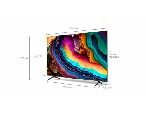 Телевизор TCL 43P755 черный Телевизор TCL 43P755 черный
