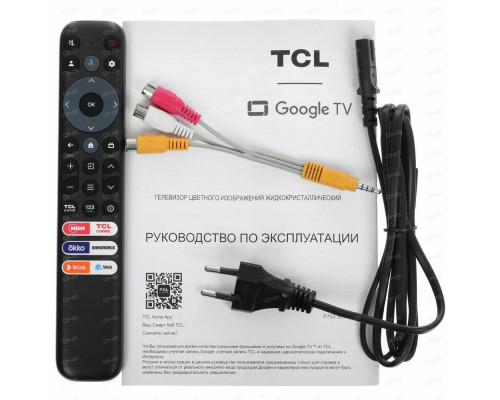 Телевизор TCL 43P755 черный Телевизор TCL 43P755 черный