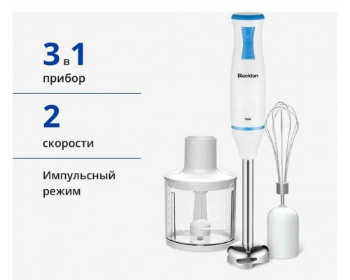 Блендер BLACKTON Bt HB420PS Белый-Серый Блендер BLACKTON Bt HB420PS Белый-Серый