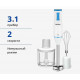 Блендер BLACKTON Bt HB420PS Белый-Серый