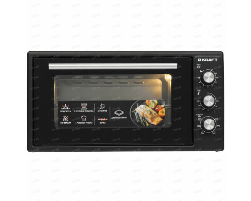 Мини-печь KRAFT KF-MO 4808 FDBL Мини-печь KRAFT KF-MO 4808 FDBL