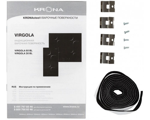Варочная поверхность KRONA VIRGOLA 30 BL Варочная поверхность KRONA VIRGOLA 30 BL