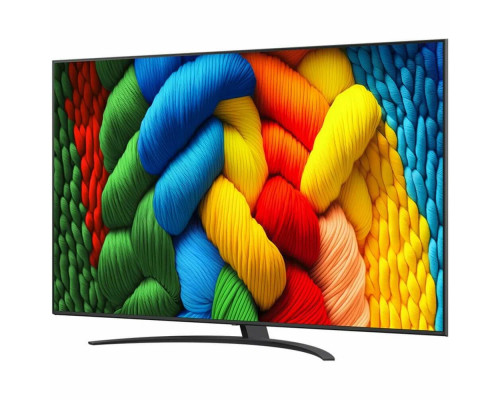 Телевизор LG 86NANO81A6A черный Телевизор LG 86NANO81A6A черный